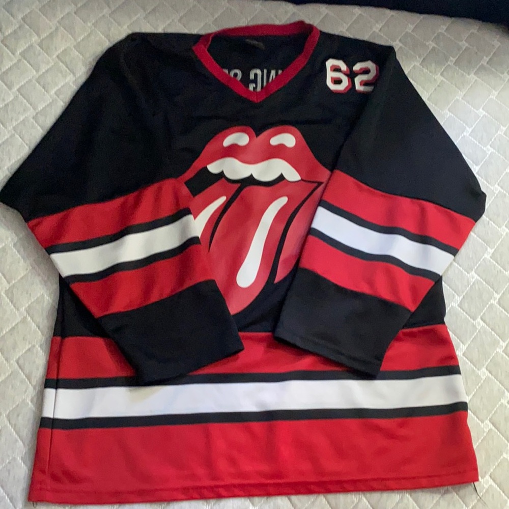 Rolling Stones Hockey Jersey